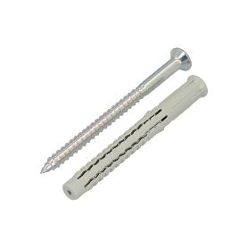 TACO NC-PS CON TIRAFONDO TORX 40 10 X 100 MM. (CAJA DE 50 PIEZAS)