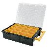 MALETIN ORGANIZADOR PLASTICO 16 COMPARTIMENTOS EXTRAIBLES 242X188X60 MM. CAJA ALMACENAJE, MALENTIN ORGANIZADOR,