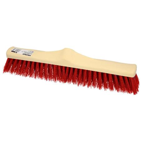 CEPILLO BARRENDERO INDUSTRIAL FIBRA SUAVE PVC. SOPORTE POLIPROPILENO 50 CM. (SIN MANGO)