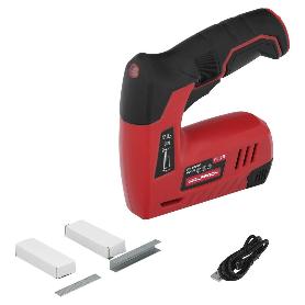 CLAVADORA GRAPADORA  RECARGABLE, PISTOLA GRAPAS Y CLAVOS, CLAVADORA A BATERIA, 1.500 MAH, 40 GRAPAS MINUTO CON GRAP