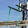 ESLINGA PLANA DOBLE BANDA 2.000 KG. FACTOR SEGURIDAD 7:1, LONGITUD: 2 METROS ANCHO 6 CM. 100% POLIESTER. COLOR VERD