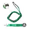 ESLINGA PLANA DOBLE BANDA 2.000 KG. FACTOR SEGURIDAD 7:1, LONGITUD: 5 METROS ANCHO 6 CM. 100% POLIESTER. COLOR VERD