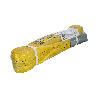 ESLINGA PLANA DOBLE BANDA 3.000 KG. FACTOR SEGURIDAD 7:1, LONGITUD: 5 METROS ANCHO 9 CM. 100% POLIESTER. COLOR AMAR