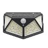 APLIQUE SOLAR LED CON SENSOR DE LUZ Y DE MOVIMIENTO 270 LUMENES IP4X FOCO LED A BATERIA, FOCO SOLAR.