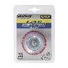 CEPILLO NYLON TAZA Ø 75 M. 1/4. CEPILLO DE LIJADO NAILON. CEPILLO PARA TALADRO DE NAILON, CEPILLO DE ALAMBRE ABRASI