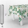 MANTEL HULE IMPERMEABLE ANTIMANCHAS PRIMAVERA PVC 140 CM. X 20 METROS. RECORTABLE USO INTERIOR Y EXTERIOR