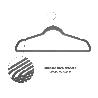 PERCHA TERCIOPELO 445 MM. (PACK 10 PIEZAS)