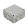 CAJA ESTANCA SUPERFIE CON TORNILLOS 100 X 100 X 50 MM.
