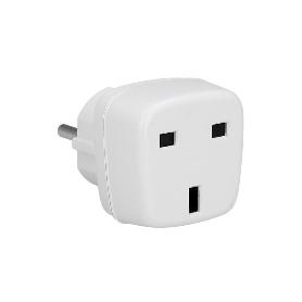 ADAPTADOR VIAJE TOMA INGLESA A SCHUKO