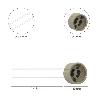 PORTALAMPARAS GU-10 CERAMICO PARA BOMBILLAS HALOGENAS / LED