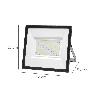 FOCO LED PLANO 100 WATT / 4000 K / IP65 / 8000 LUMENES