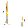 PALETINA PROFESIONAL CERDA BLANCA ANCHO 30 MM. CERDAS NATURALES MANGO PLASTICO ERGONOMICO, BROCHA PINTOR, PINCEL PI