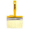 BROCHA PROFESIONAL TECHOS 150X50 MM. CERDA BLANCA. MANGO ERGONOMICO, CON GANCHO. BROCHA PINTURA, BROCHA PINTOR PROF