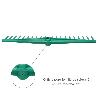 RASTRILLO POLIPROPILENO 20 PUAS PROFESIONAL 63 CM. RASTRILLO JARDIN, RASTRILLO ACEITUNA, RASTRILLO HOJAS, CEPILLO H