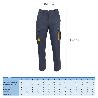 PANTALON TRABAJO TALLA 42 AZUL OSCURO SPANDEX