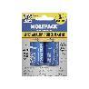 PILA WOLFPACK ALCALINA D - LR20 (BLISTER 2 PIEZAS)