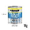 IMPERMEABILIZANTE SILICONA MS POLYMER BLANCO 1 KG. SILICONA LIQUIDA, REVESTIMIENTO ACRILICO, IMPERMEABILIZANTE, PIN