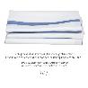 CORTINA DUCHA RAYAS AZULES 180X200 CM. IMPERMEABLE
