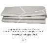 CORTINA DUCHA FORMAS GEOMETRICAS BEIGE 180X200 CM. IMPERMEABLE