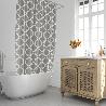 CORTINA DUCHA VINTAGE 180X200 CM. IMPERMEABLE