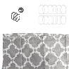 CORTINA DUCHA VINTAGE 180X200 CM. IMPERMEABLE