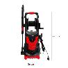 HIDROLIMPIADORA ALTA PRESIÓN 180 BARES 2.400 WATT. CON ACCESORIOS 390 LITROS / HORA. LIMPIADORA DE AGUA CON DEPOSIT