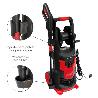 HIDROLIMPIADORA ALTA PRESIÓN 180 BARES 2.400 WATT. CON ACCESORIOS 390 LITROS / HORA. LIMPIADORA DE AGUA CON DEPOSIT