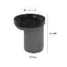 MANGUITO INODORO PVC EXCENTRICO 90 MM