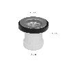 VÁLVULA LAVABO / BIDE CON TAPA  Y CADENA 1 1/2 SALIDA Ø 40 MM
