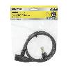 CABLE BICICLETA CON LLAVE 12 MM. X 80 CM.