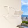 SOPORTE / DISPENSADOR ROLLO PAPEL INDUSTRIAL PARA PARED