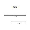 BARRA PARA  CORTINA DUCHA EXTENSIBLE ALUMINIO BLANCO 70 A 125 CM.