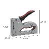 GRAPADORA METAL REGULABLE PLUS N3 4/14MM