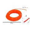 HILO NYLON REDONDO Ø 2,4 MM. (ROLLO 15 METROS)