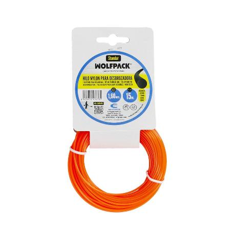 HILO NYLON REDONDO Ø 1,6 MM. (ROLLO 15 METROS)