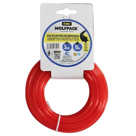HILO NYLON ESTRELLA Ø 3,0 MM. (ROLLO 15 METROS)
