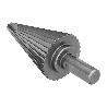 FRESA CONICA HSS Ø 6-32 MM. PARA TALADRO / FRESADORA