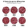 LIJA RECAMBIO BANDA 100 X 690 MM. GRANO 180 (6 PIEZAS)