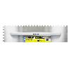 PEINE ACERO GRANDE 480X130 MM. DIENTES 10 MM.