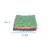 PAÑO MICROFIBRA 35 X 40 CM / 250 GRAMOS (PACK 5 PIEZAS)