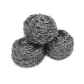 ESTROPAJO ACERO INOXIDABLE  (PAK 3 PZ)