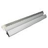 LLANA ALUMINIO / ACERO INOXIDABLE PARA YESO 80 CM.