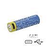 PILA LITIO RECARGABLE AA 1,5V USB-C (4 UNIDADES)
