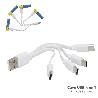 PILA LITIO RECARGABLE AAA 1,5V USB-C (4 UNIDADES)