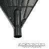 RASTRILLO PLASTICO TRIANGULAR