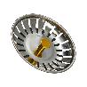 TAPON VALVULA CESTA PARA FREGADERO INOXIDABLE CLICK CLACK  Ø 8 CM.