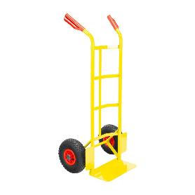 CARRETILLA ALMACEN RUEDA NEUMATICA LLANTA DE PLASTICO EASY