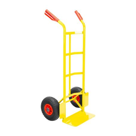 CARRETILLA ALMACEN RUEDA NEUMATICA LLANTA DE PLASTICO EASY