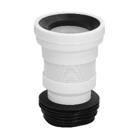 MANGUITO INODORO EXTENSIBLE T-118M MINI 350 MM.