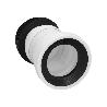MANGUITO INODORO EXTENSIBLE T-118M MINI 350 MM.